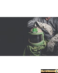 Strahlhelm NOVA 3 TM mit Nylonjacke Brandneu
