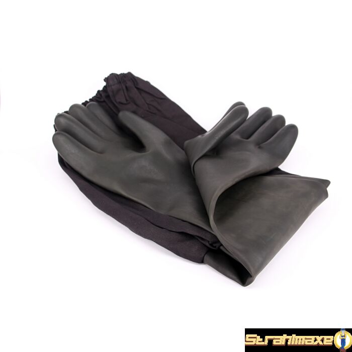 Gummihandschuhe für Strahlkabinen 1 Paar