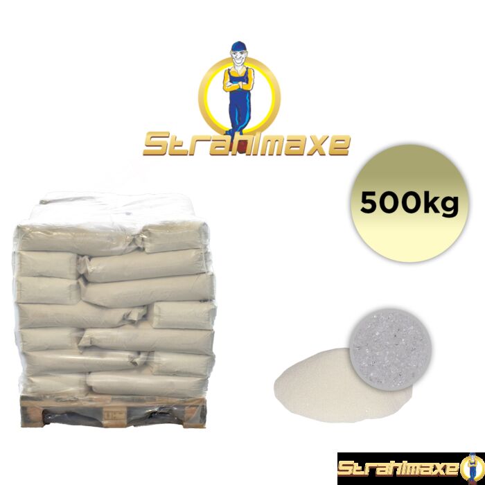 500 kg Glasperlen Strahlmittel