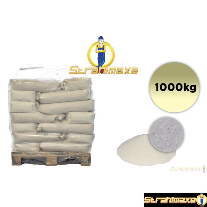 1 Palette 40 x 25 KG Glas-Strahlperlen