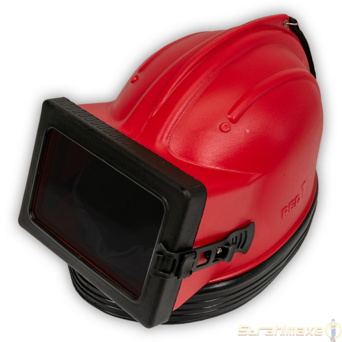 RED 1 Sandstrahlhelm | Nylonjacke