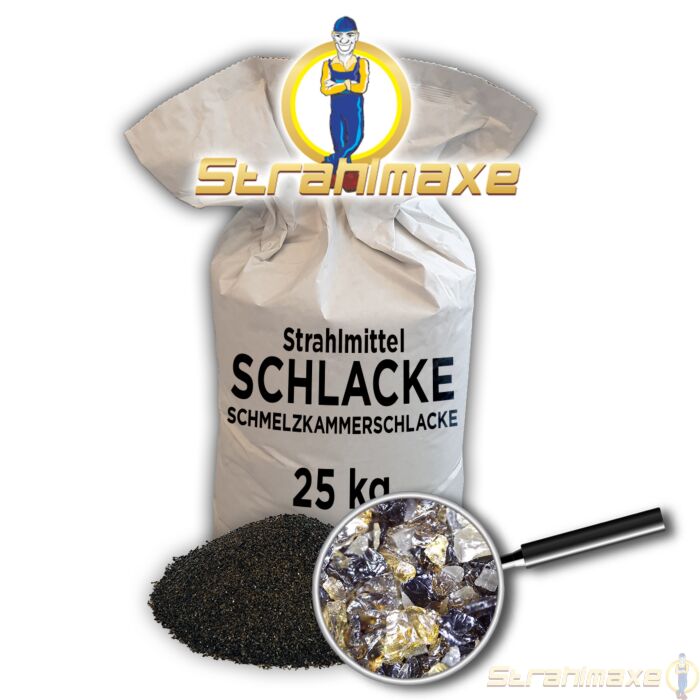 25kg Schlacke / Schmelzkammerschlacke