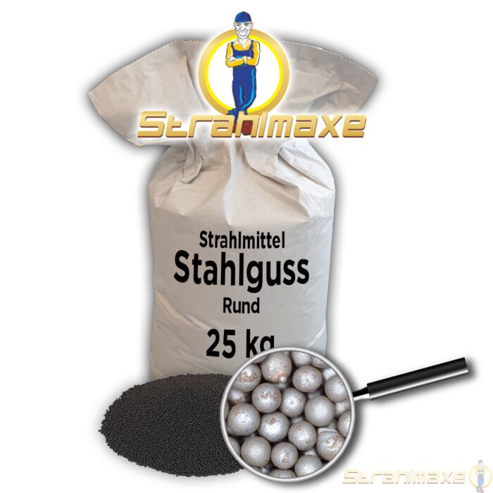 25 kg Stahlguss rund